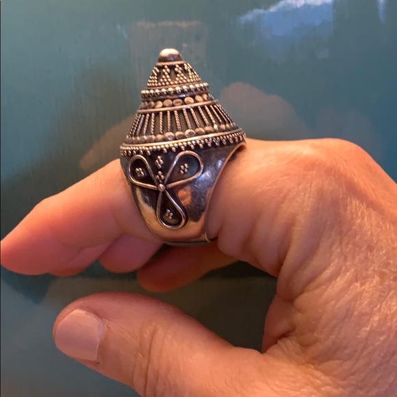 Silver ring from Rajasthan - Picture 7 of 7